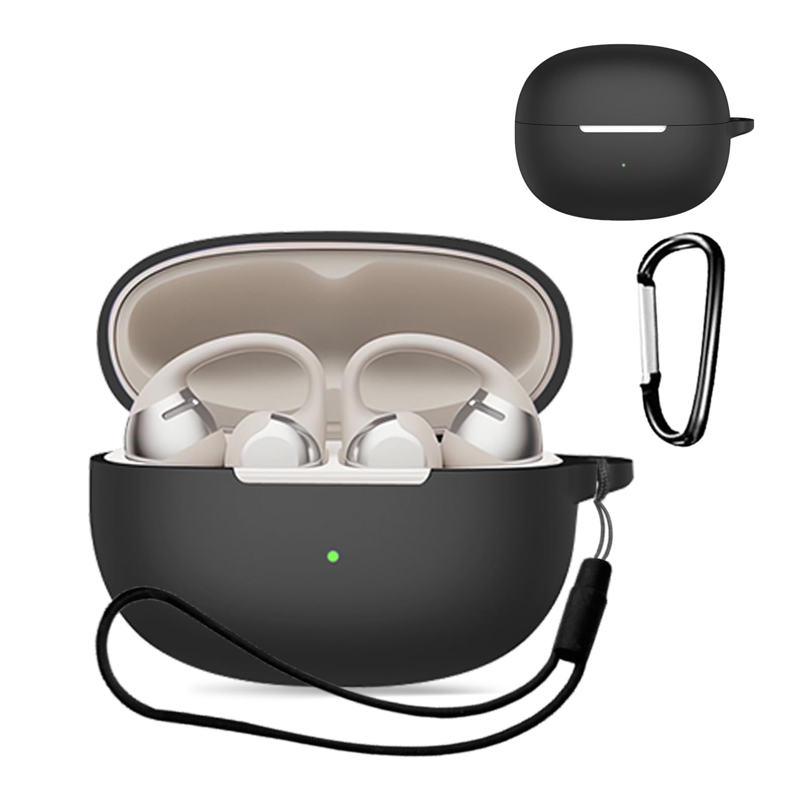 SHOKZ OPENDOTS ONE ブラック イヤホン　ケース付き Shokz(ショックス) OPENDOTS ONE Black SKZ-EP-000054